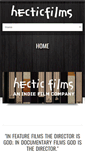 Mobile Screenshot of hecticfilms.com