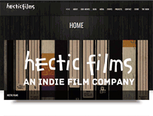 Tablet Screenshot of hecticfilms.com